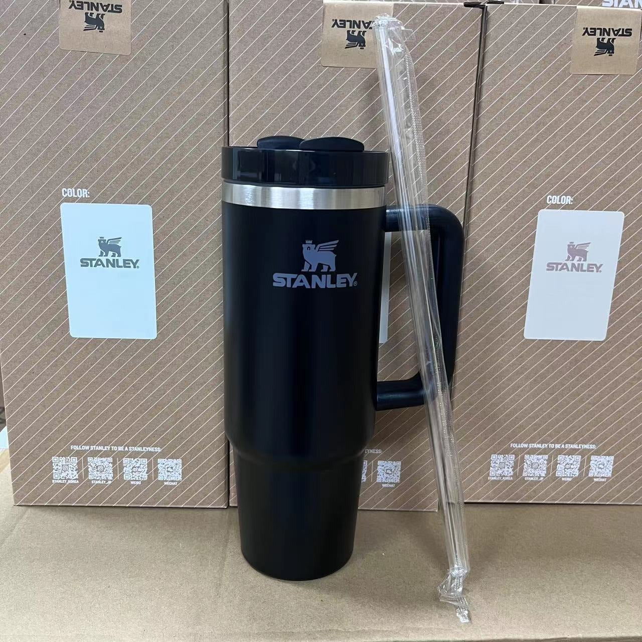 Stanlei Tumbler with Handle Straw Lid Stainless Steel 30oz